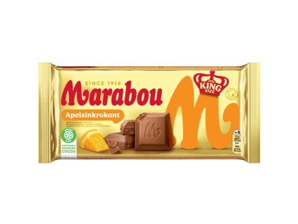 Marabou Orange Caramel 220g