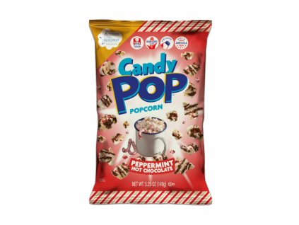 Candy Pop Peppermint Hot Chocolate Popcorn 149g