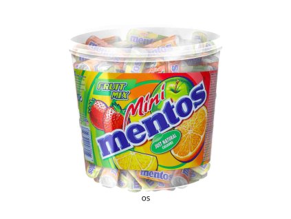 mentos fruit mix mini bonbony 1260g