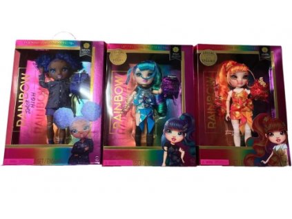 MGA - Rainbow High Junior High Doll Series 2 Jeden náhodný výber zo sortimentu