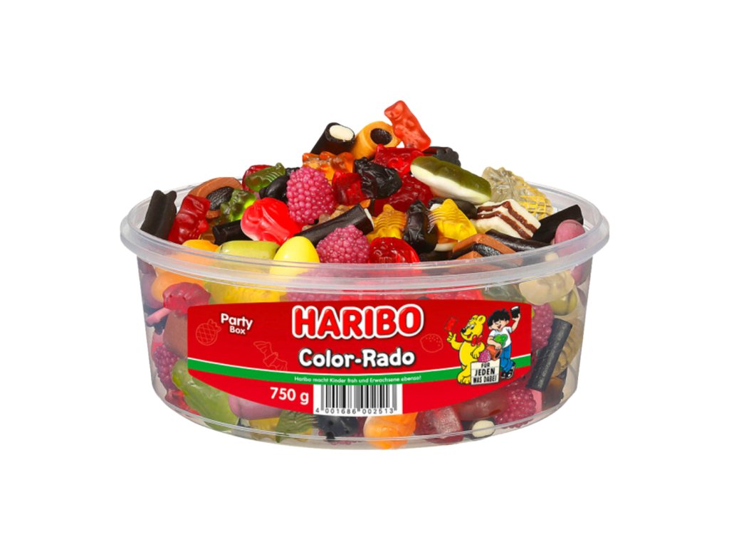 Haribo Color Rado Box 750g