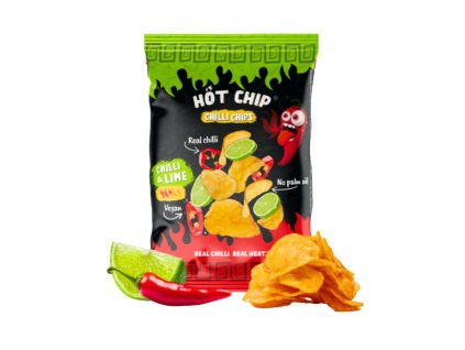 hot chip chipsy chilli lime 80 g