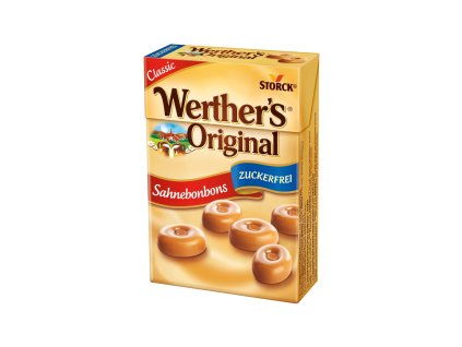 Storck Werther's Original Klassische Sahnebonbons zuckerfrei 42g