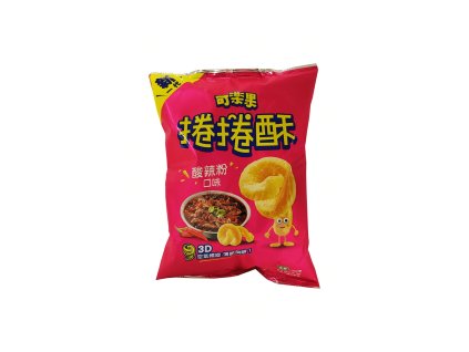 Pea Crackers Twists Hot Sour 175g