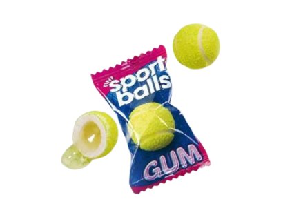 Fini Tennis Balls Bubble Gum 5g