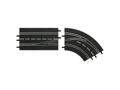 Carrera - Digital 132 Sávváltás jobbról felfelé és kifelé