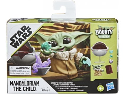 Hasbro - Star Wars The Bounty Collection Mandalorian Baby Grog légpárnával