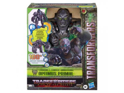 Hasbro - Transformers Rise of the Beasts Command & Convert Animatronic Optimus Primal - Az állatok felemelkedése