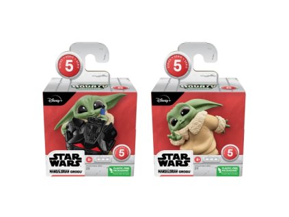 Hasbro - Star Wars The Bounty Collection Mandalorian Grogu 2 csomag Sisak Hijinks és Peek A Boo