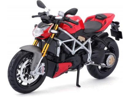Maisto - Ducati Mod Streetfighter S Piros