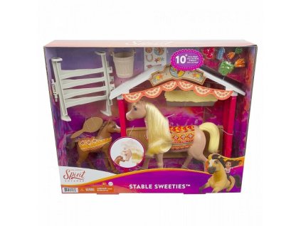 Mattel - Dreamworks Spirit Szelídítetlen istálló édességek
