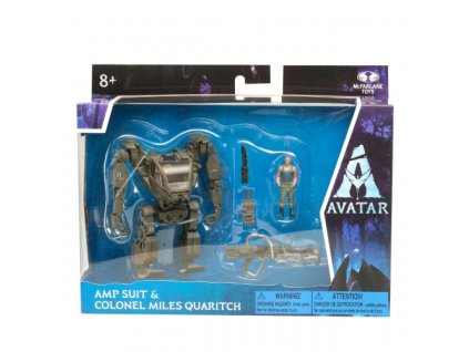 McFarlane - Avatar Amp Suit és Miles Quaritch ezredes