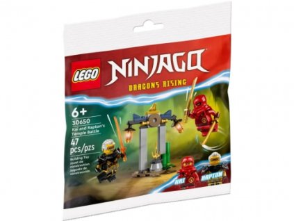 Lego 30650 - Ninjago Kai és Rapton templom csatája