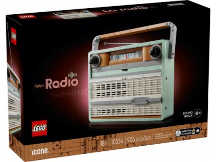 Lego 10334 - Ikonok Retro rádió