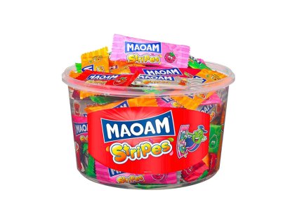 maoam stripes zvykaci bonbony 100ks