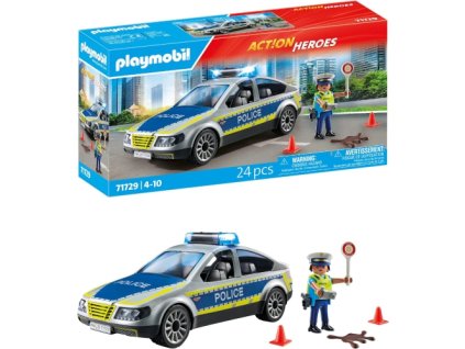 Playmobil 71729 - Action Heroes rendőrségi járőrkocsi