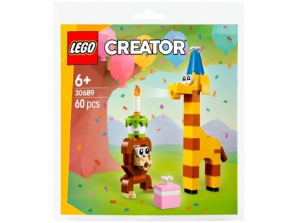 Lego 30689 - Creator 3 az 1-ben Party Animals (Buliállatok)