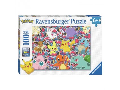 Ravensburger - Puzzle 100 Xxl Pokemon készen áll a harcra
