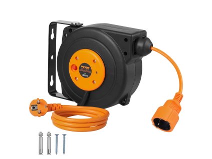 Navíjecí prodlužovací kabel 1000W 9m