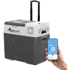 Kompresorová jednozónová terénní autochladnička 50L s mrazákem DC 12/24 V / 230 V -20°C, USB