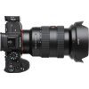 Sony FE 16 35mm f 2.8 GM Lens Top Extended with Hood