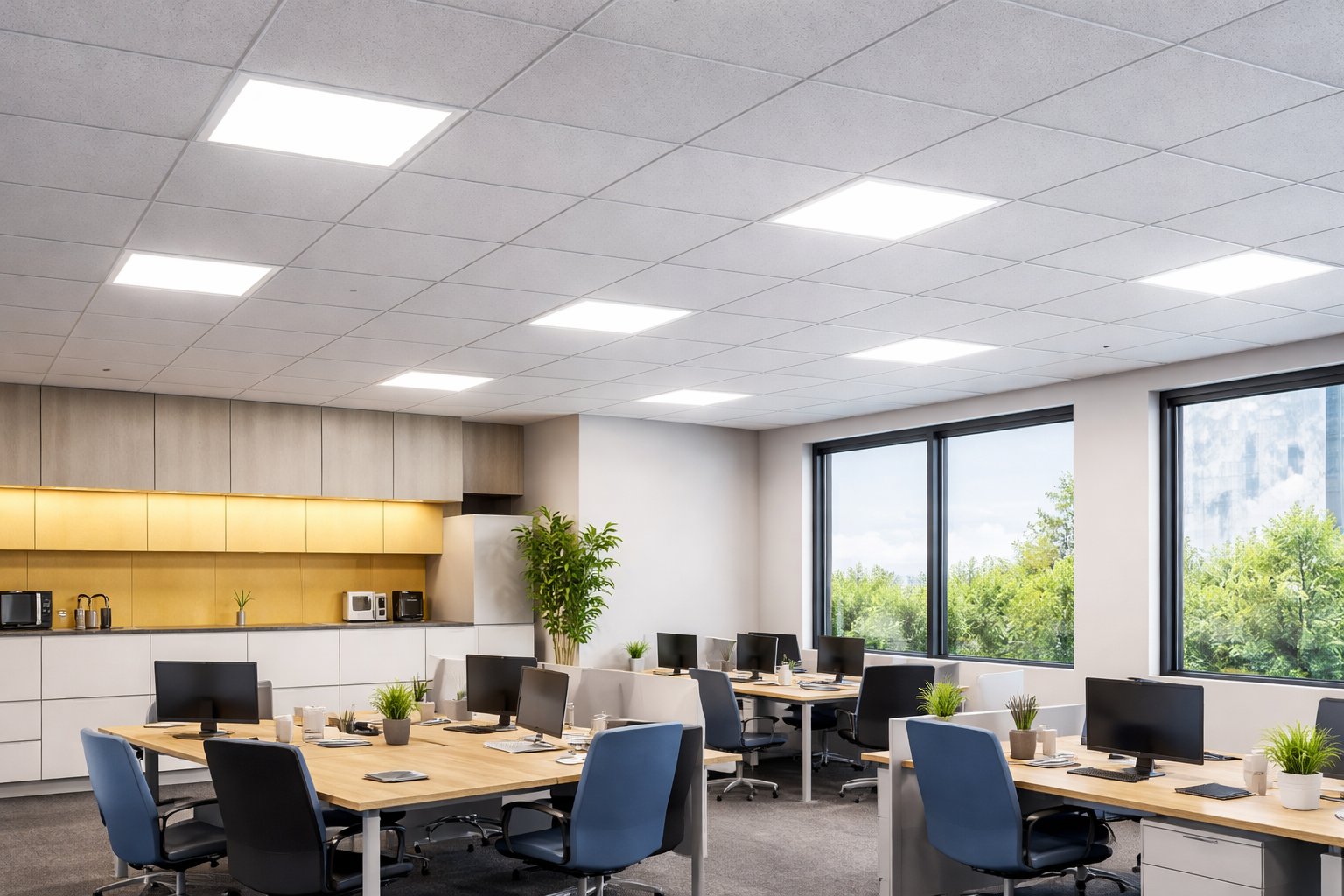 Ako vybrať LED panely do kancelárie alebo domu (jednoduchý návod)