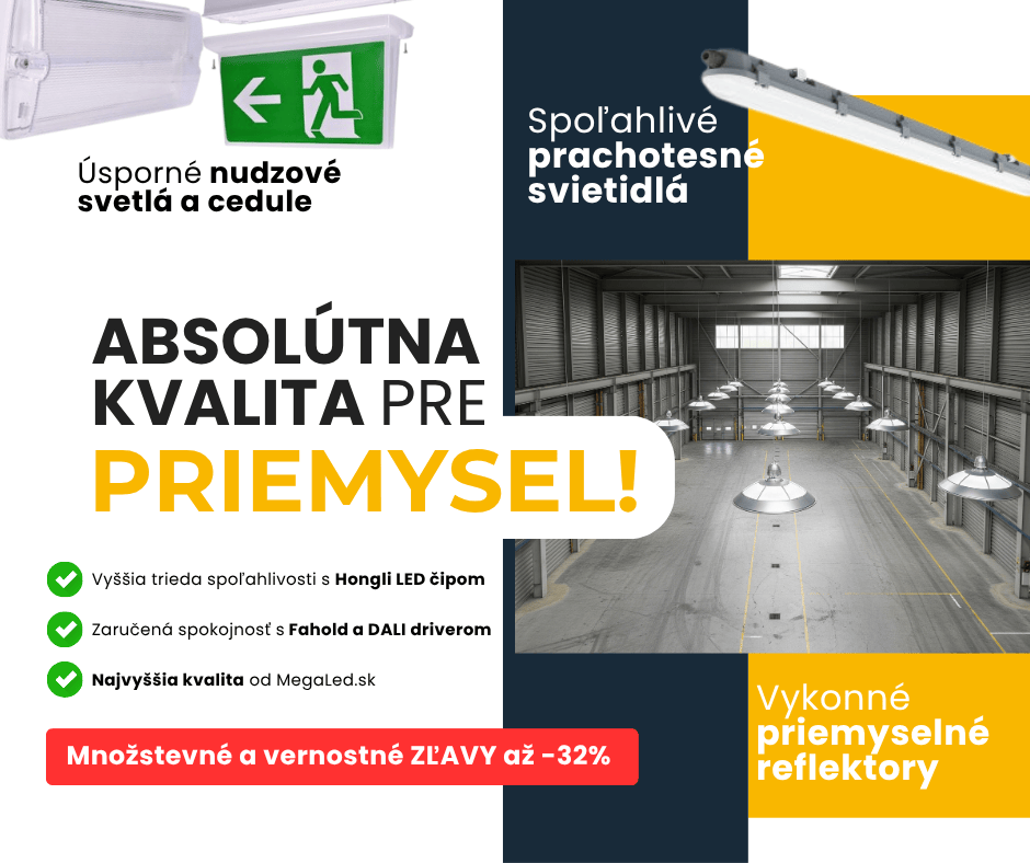 Priemyselné LED svietidlá