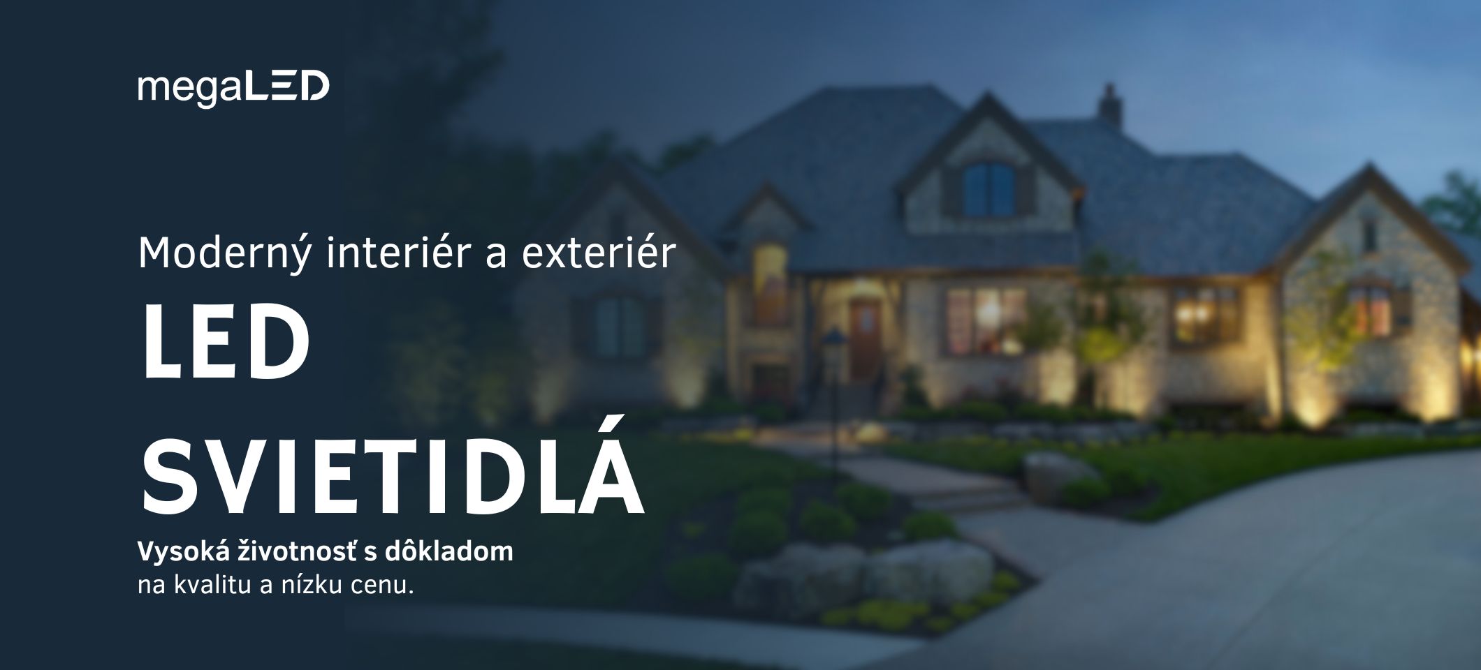 LED svietidlá pre obytné priestory
