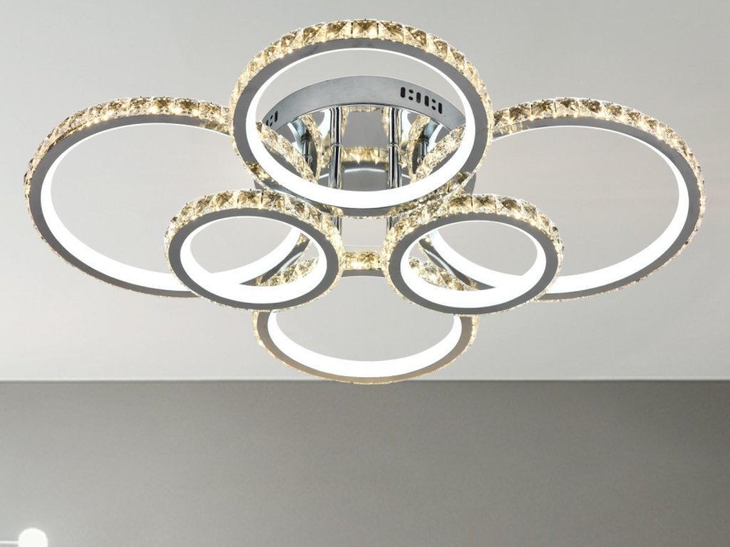 LED stropné svietidlo + diaľkový ovládač 205W - J2301/CH