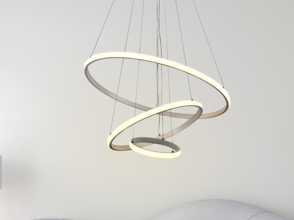 LED závesná lampa na lanku + diaľkový ovládač 90W - J4301/Wxny9zcw3t6g5