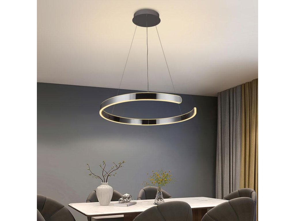 LED závesná lampa + diaľkový ovládač 70W - J4326/CHi4zboxlu0e6y