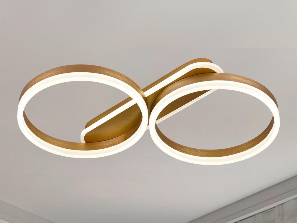 LED stropné svietidlo s diaľkovým ovládačom 60W - J3362/Geor9zystm1v3