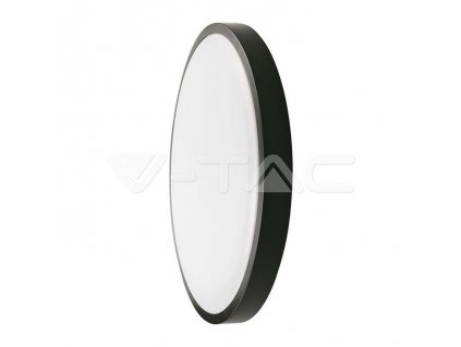 24W LED stropné svietidlo - 2500lm - čierne