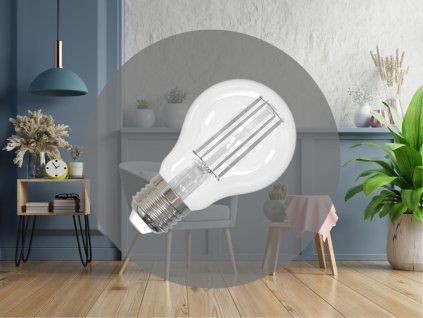 LED žiarovka / filament BIELY 7,5W - A60 / E27 / 3000K - ZWF101hz0yu1oqivl8