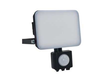 Vonkajší čierny LED reflektor so senzorom 30W / 4000K - LF7023SVonkajší čierny LED reflektor so senzorom 30W / 4000K