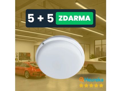 24W LED svietidlo okrúhle - IP54 - 2500lm | 5+5 zdarma
