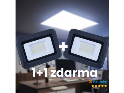 LED reflektor 20W, 4000K | 1 + 1 zdarma