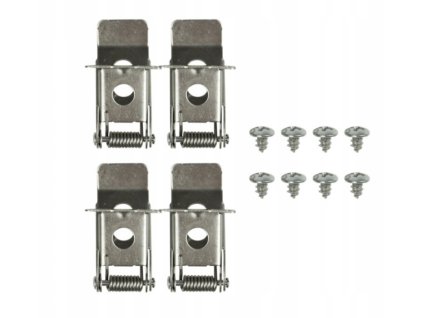 montazne klipy na led panel so skurtkami