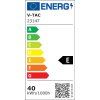 40W LED Panel, zapustený 120x30cm - 4800lm – energetický štítok