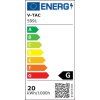 20W LED Reflektor so zeleným svetlom - čierny – technický detail