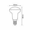 LED žiarovka 5W - R50 / E14 / SMD / 4000K - ZLS223cshlfr4mzg85