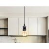 Objímka E27 / 1m / chróm / lesklá čierna – BH622B – detail svietidla