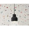 Závesné svietidlo Terrazzo / čierna 1 x E27 - ME0015R/B8bhu01wojick