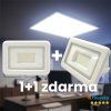 LED reflektor 20 W, 4000 K, biela farba, sada 2 ks