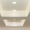 18 W LED mini panel, CCT, zapustený – 1 980 lm – štvorcový – svietidlo v interiéri