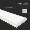 36W 2v1 LED Panel so zdrojom 120x30cm - 4400lm – technické informácie