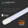 7W vysokosvietivá LED trubica z nano plastu (60cm), 160lm/W, T8, G13 - 1120lm