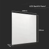 Sada 8 ks LED panelov 60×60 cm – 36 W – 4320 lm – 4000 K – Backlit – 5+3 zadarmo