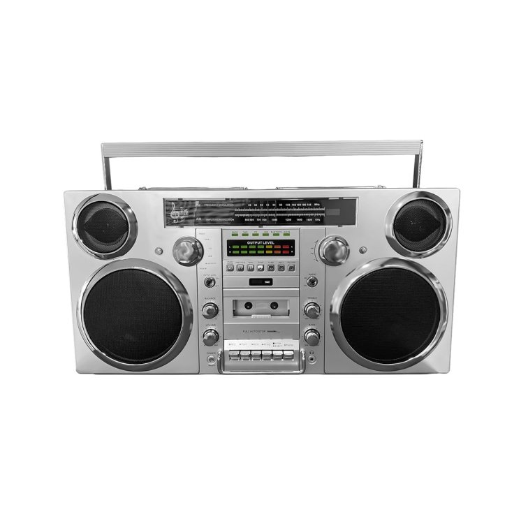 Kazetový přehrávač MEGALU HI-FI CD s Bluetooth a rádiem