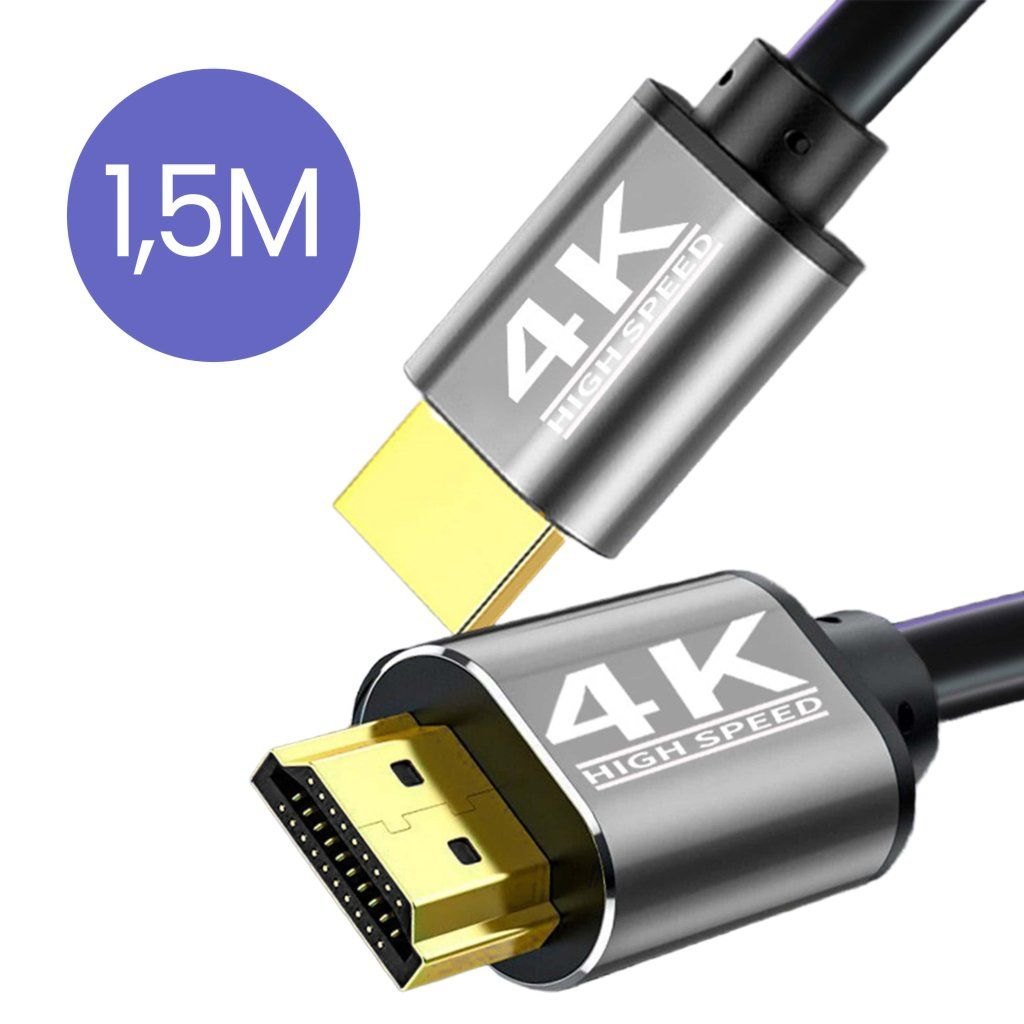 HDMI kabel pozlacený 4K/60 Hz &ndash; 2 m